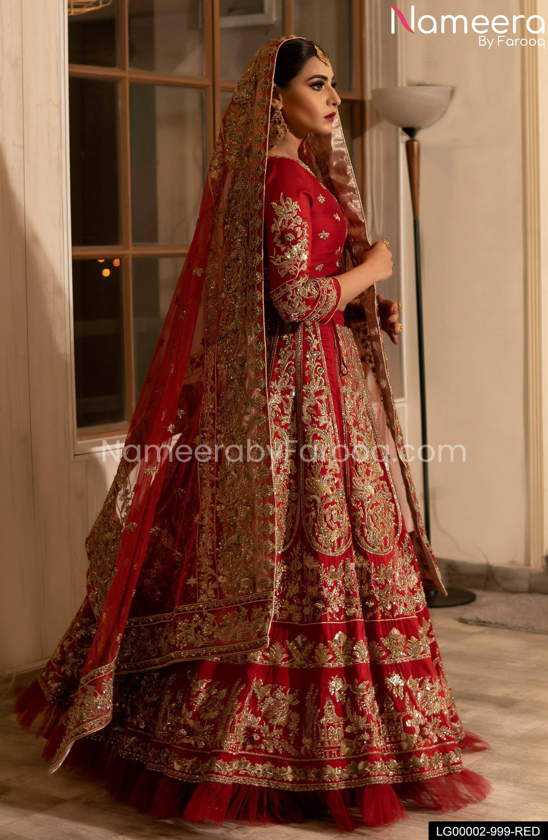 Red Lehenga Choli Bridal