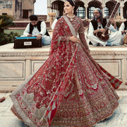 Red Lehenga Choli Bridal for Pakistani Bridal 