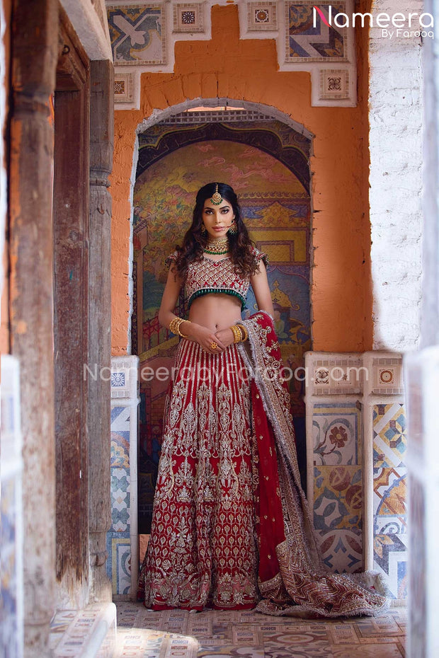 Red Lehenga Choli