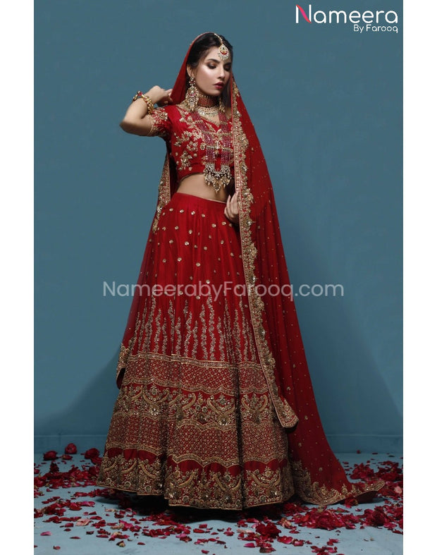 Red Lehenga Choli
