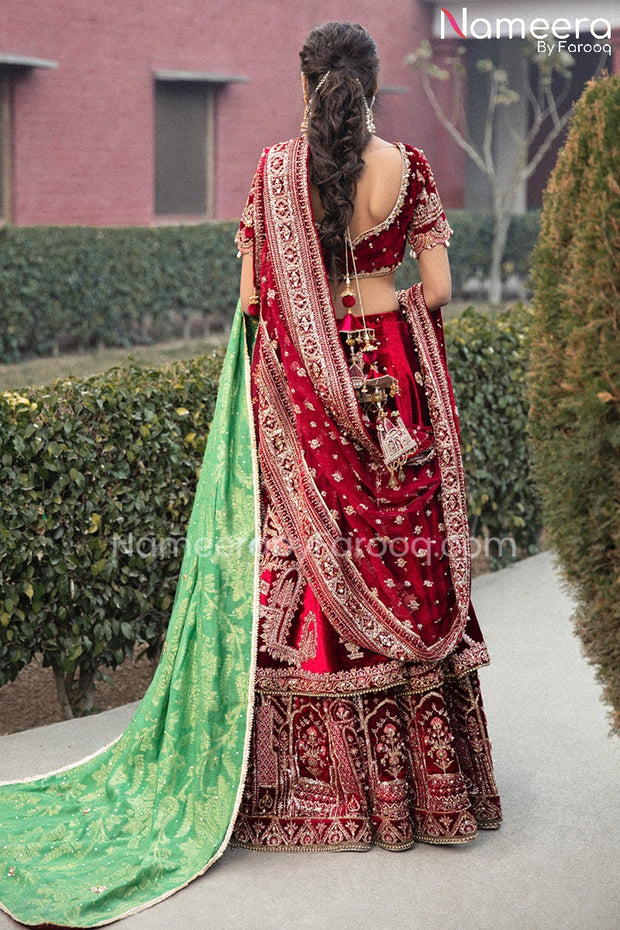 Red Lehenga Choli