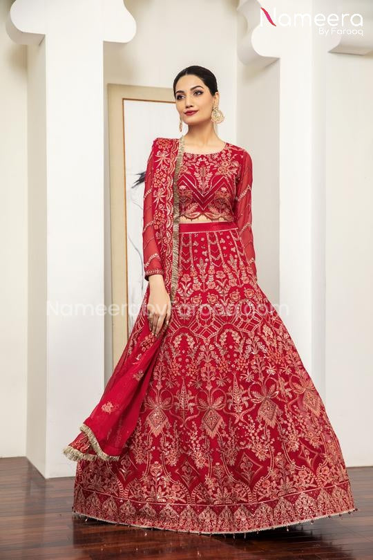 Red Lehenga Choli