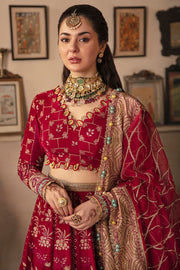 Red Lehenga Choli for Pakistani Wedding Party Latest