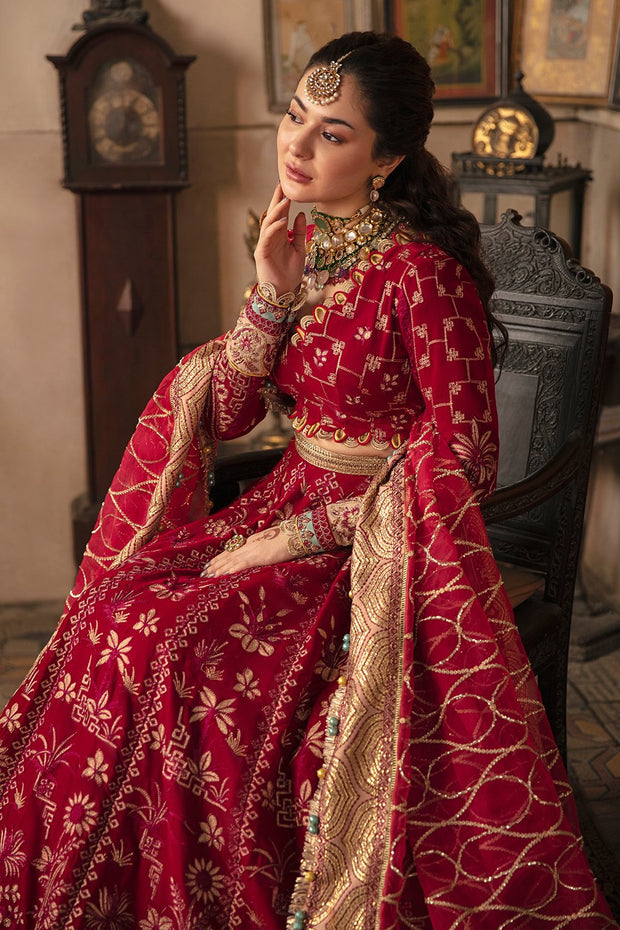 Red Lehenga Choli for Pakistani Wedding Party Onine