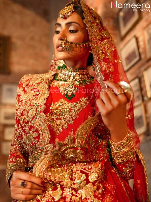 Red Lehenga For Bride 
