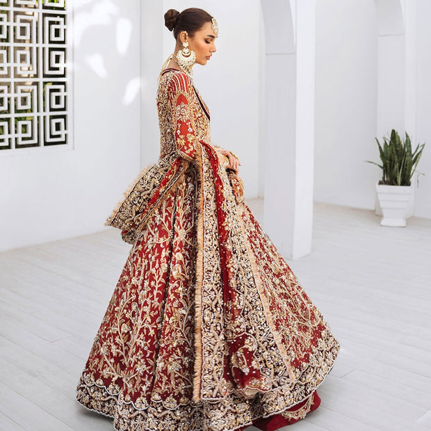 Red Lehenga 