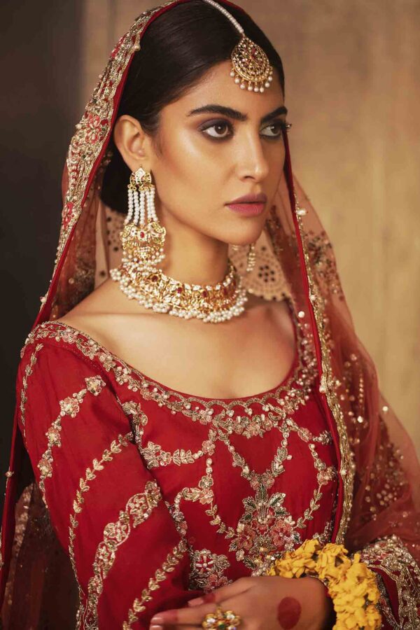 Red Lehnga Choli Dress