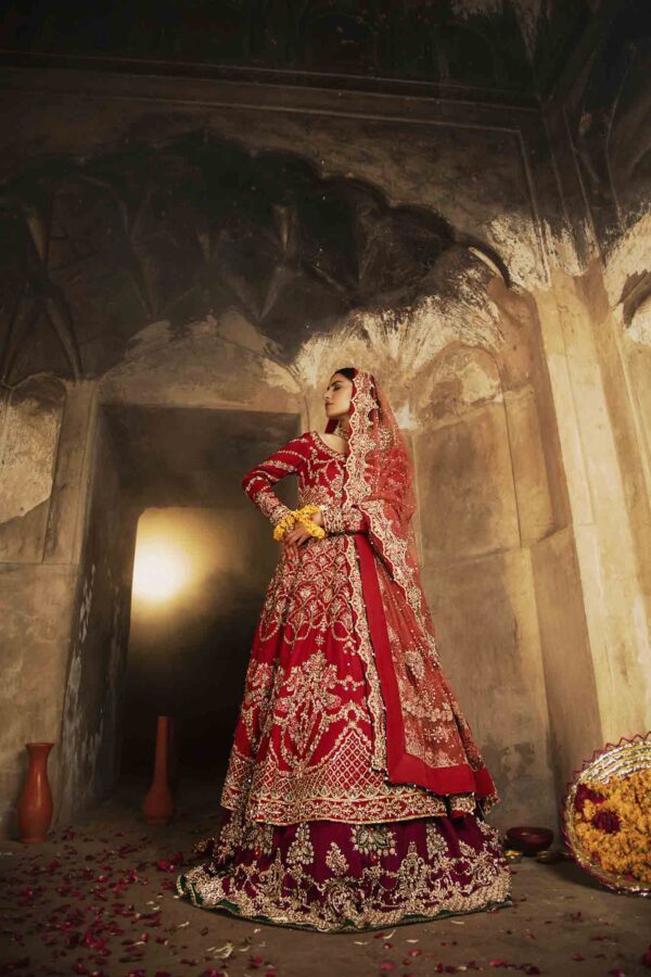 Red Lehnga