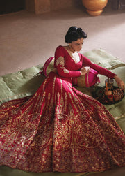 Red Maroon Lehenga Choli 