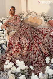 Red Maxi Bridal Dress