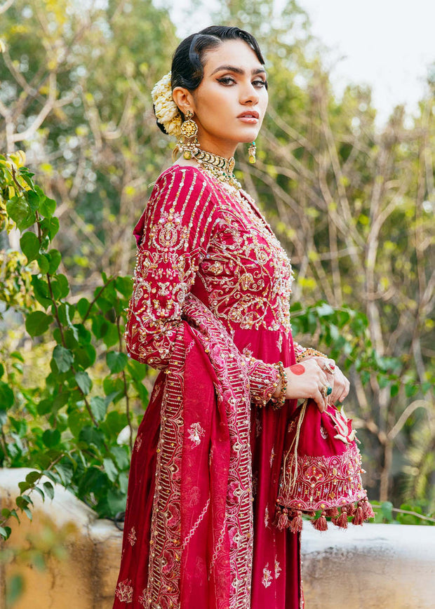 Red Maxi Dress for Wedding Wear