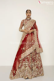 Red Pakistani Bridal Dress