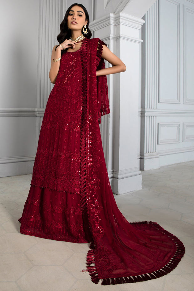 Red Pakistani Dress