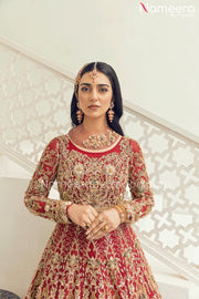 Red Pakistani Suit