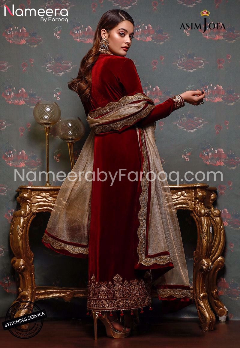Shalwar Kameez Wedding Party Dress 