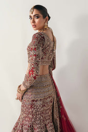 Red Premium Indian Bridal Wear Lehenga 