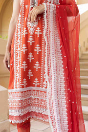 Red Salwar Kameez for Pakistani Eid Dress