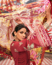 Red Shalwar Kameez Designer Dress