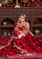 Red Sharara Dress