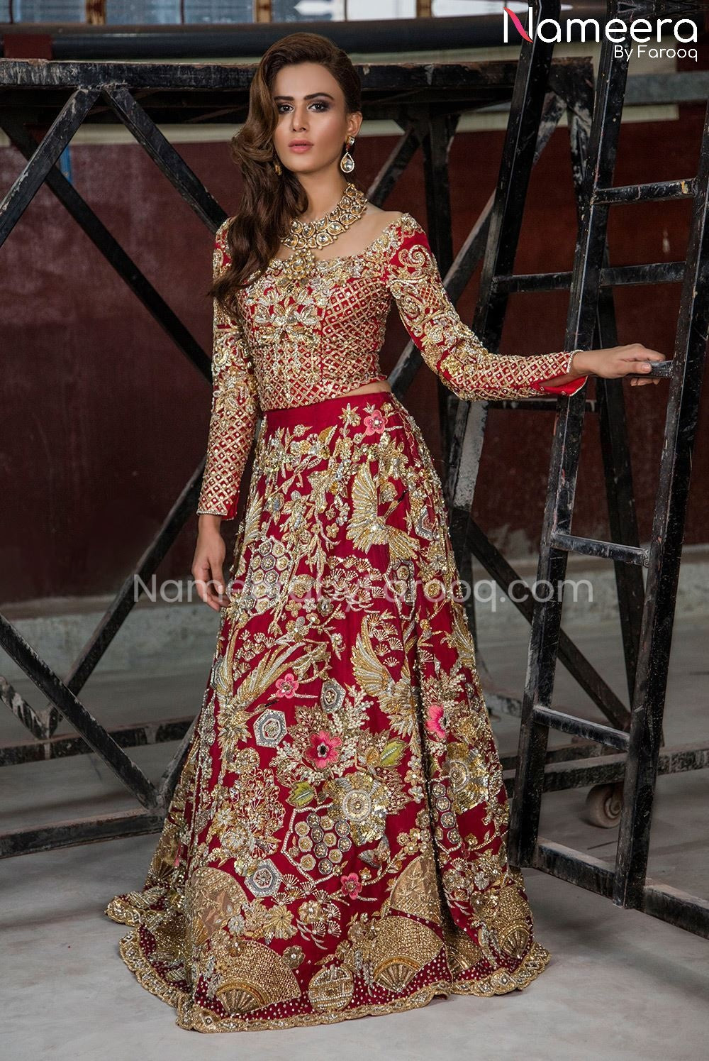 Red Wedding Lehenga