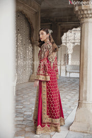 Red Wedding Party Dress