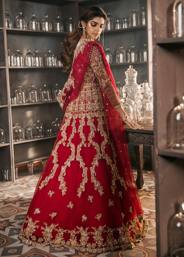 Latest Red Bridal wear