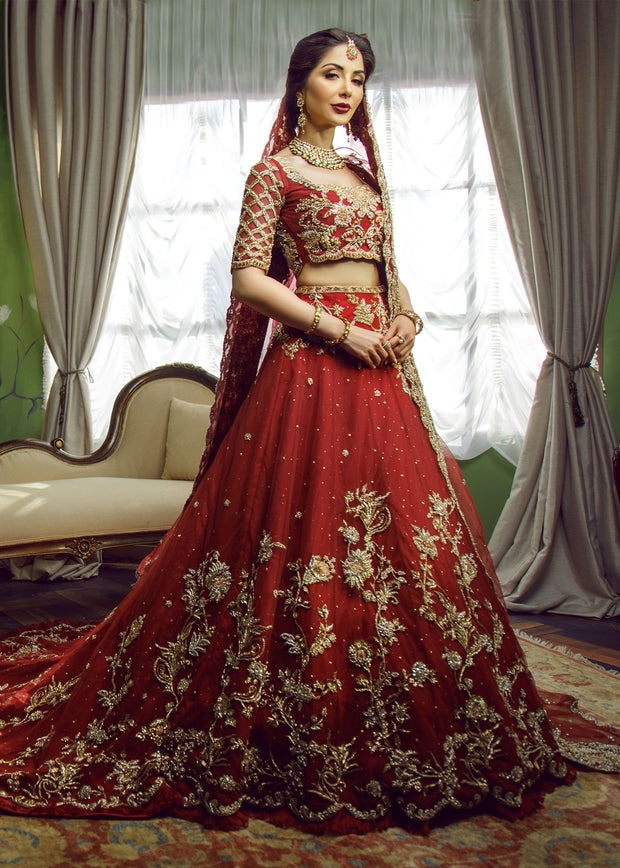 Breathtaking bridal lehenga choli 