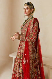Red and Gold Lehenga