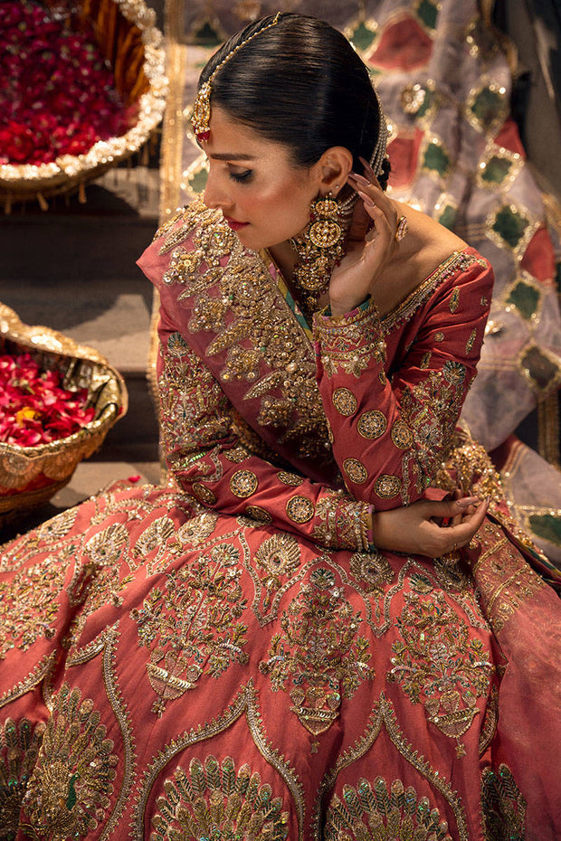 Rose Pink Lehenga Choli Pakistani