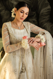 Royal Anarkali Pishwas Nikkah Dress Bridal Pakistani