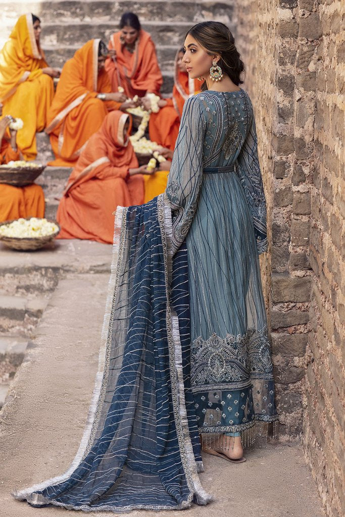 Royal Blue Dress Pakistani 2021