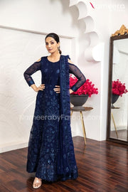 Royal Blue Lehenga Choli
