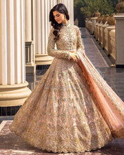 Royal Bridal Lehenga Choli Dupatta Pakistani Bridal Dress