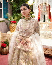 Royal Bridal Lehenga Choli and Dupatta Dress for Wedding