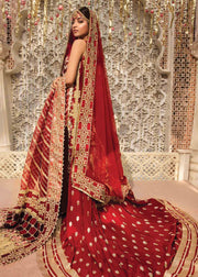 Royal Bridal Red Lehenga Kameez Dress Pakistani Online