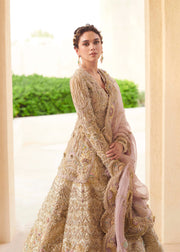 Royal Embellished Jacket with Bridal Lehenga and Dupatta