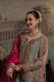 Royal Embellished Pakistani Kameez and Wedding Sharara Dress