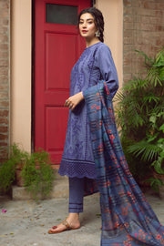 Royal Embroidered Kameez Trouser Pakistani Lawn Dress for Eid