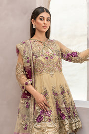 Royal Embroidered Pakistani Frock Sharara Dress for Eid Online