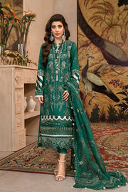 Green Lawn Kameez Salwar in Pakistani Eid Dresses