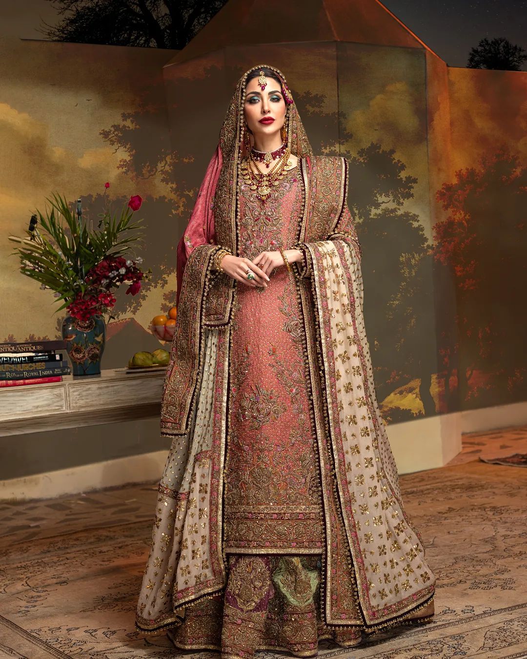 Elegant Pink Pakistani Bridal Lehenga for Your Special Day