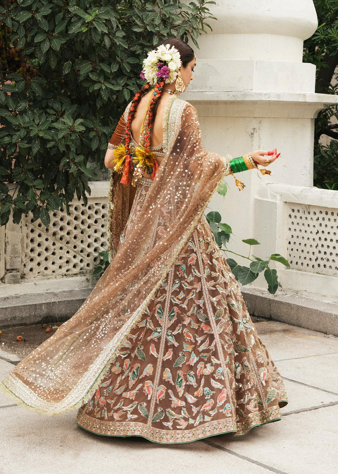 Exquisite Pakistani Bridal Lehenga and Choli Dress