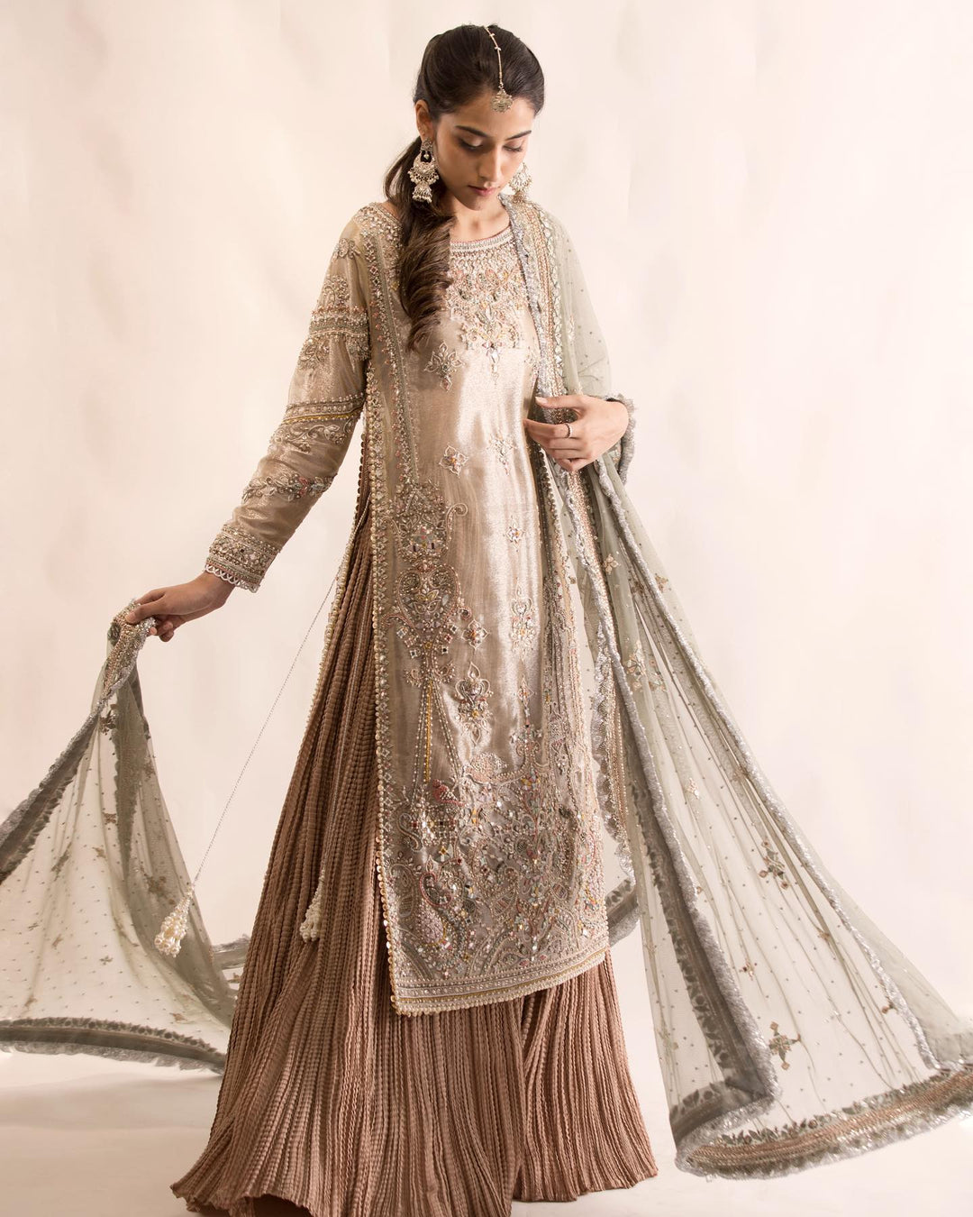 Opulent Pakistani Bridal Dresses - Stunning Lehenga Kameez