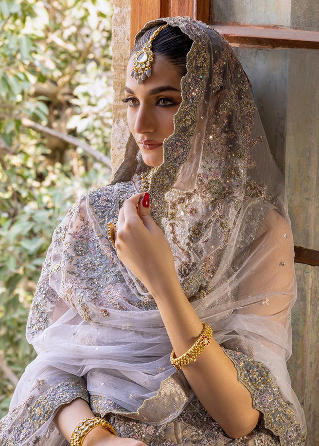 Royal Pakistani Bridal Gown Lehenga and Dupatta