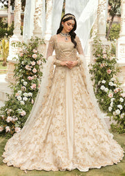 Royal Pakistani Bridal Gown Lehenga with Dupatta Dress