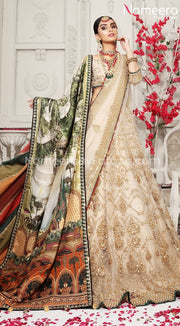 Royal Pakistani Bridal Lehenga Choli for Wedding 