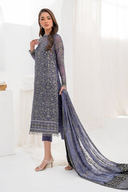 Royal Pakistani Embroidered Wedding Dress in Kameez Trouser 2023