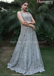 Royal Pakistani Gown Dresses for Wedding Wear