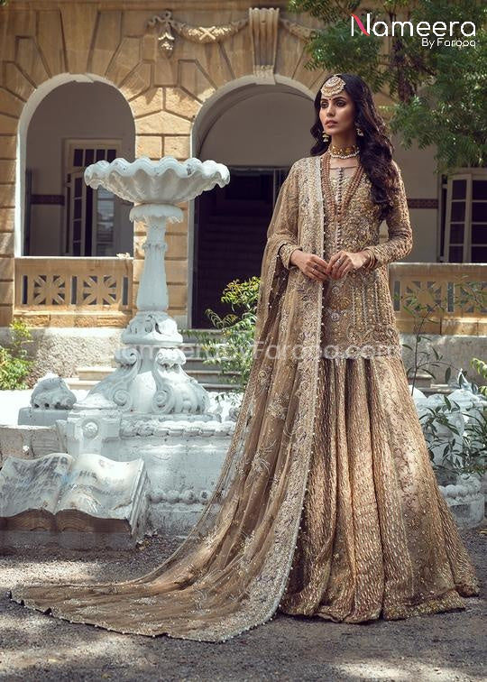 Royal Pakistani Lehenga with short kurti