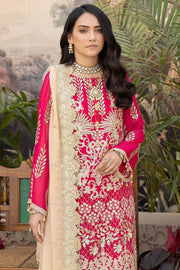 Royal Pakistani Pink Dress in Kameez Trouser Style for Eid